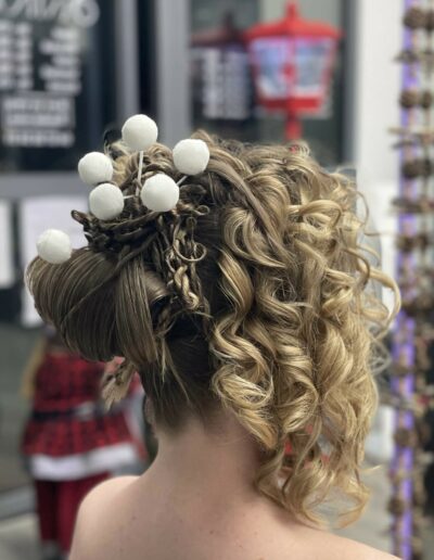 chignon mariée