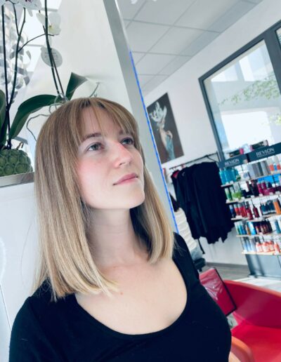 mèches blond naturel